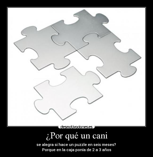 ¿Por qué un cani -