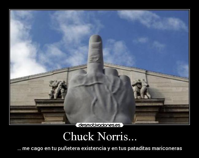 Chuck Norris... -