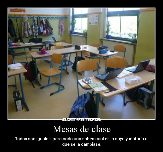 Mesas de clase - 