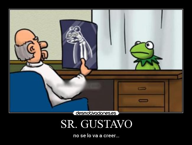 SR. GUSTAVO -