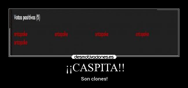 ¡¡CASPITA!! -