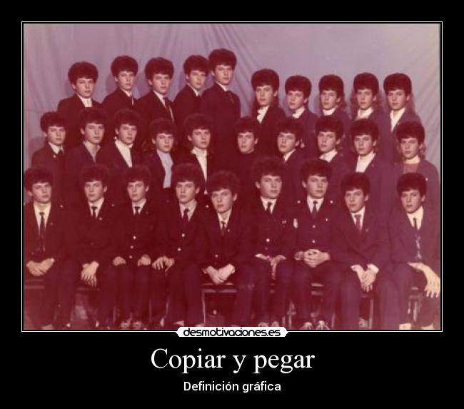 Copiar y pegar -