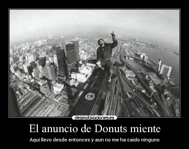 carteles donut cielo anuncio desmotivaciones