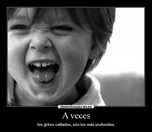 A veces -