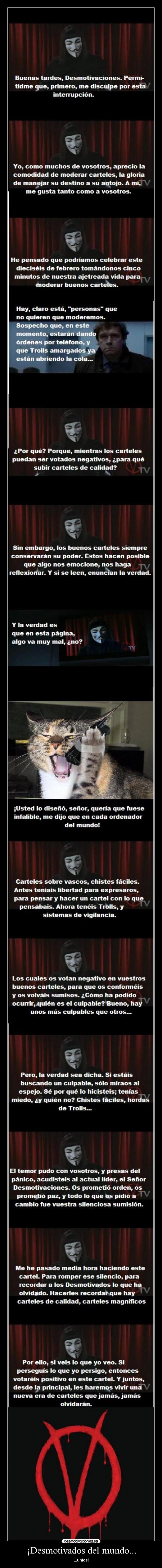 ¡Desmotivados del mundo... -