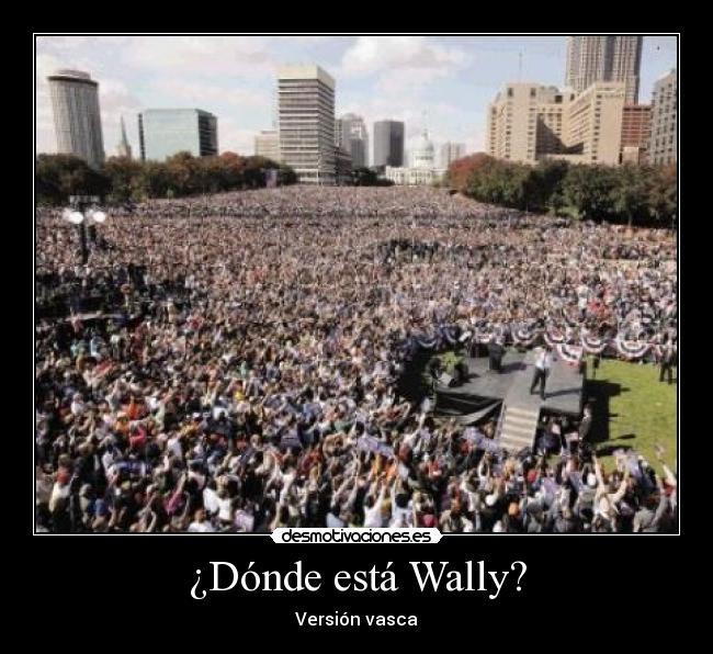 ¿Dónde está Wally? - Versión vasca