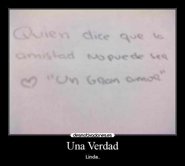 Una Verdad -