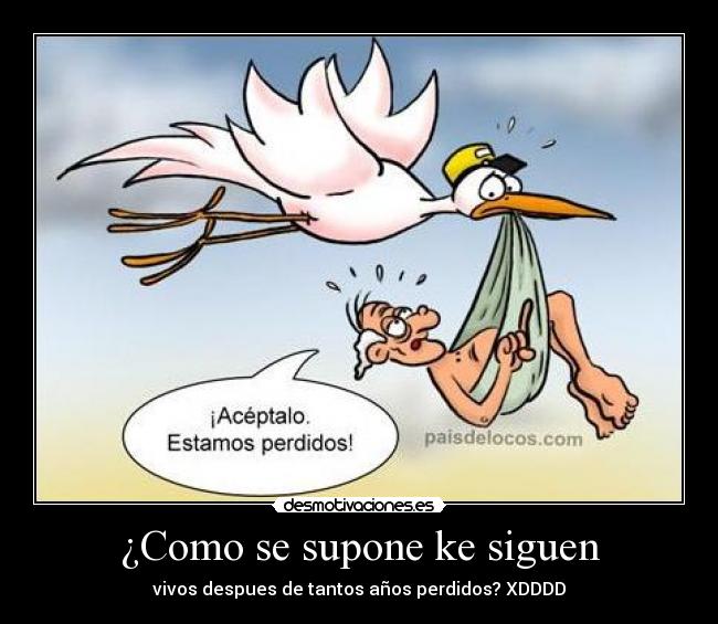 ¿Como se supone ke siguen -