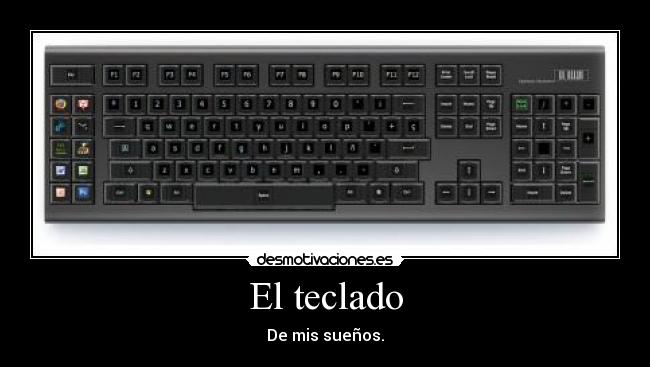 El teclado - De mis sueños.