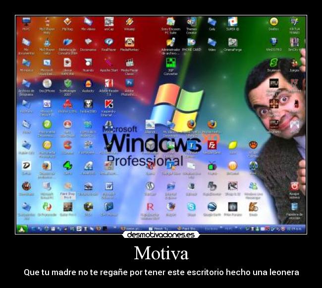 Motiva - Que tu madre no te regañe por tener este escritorio hecho una leonera