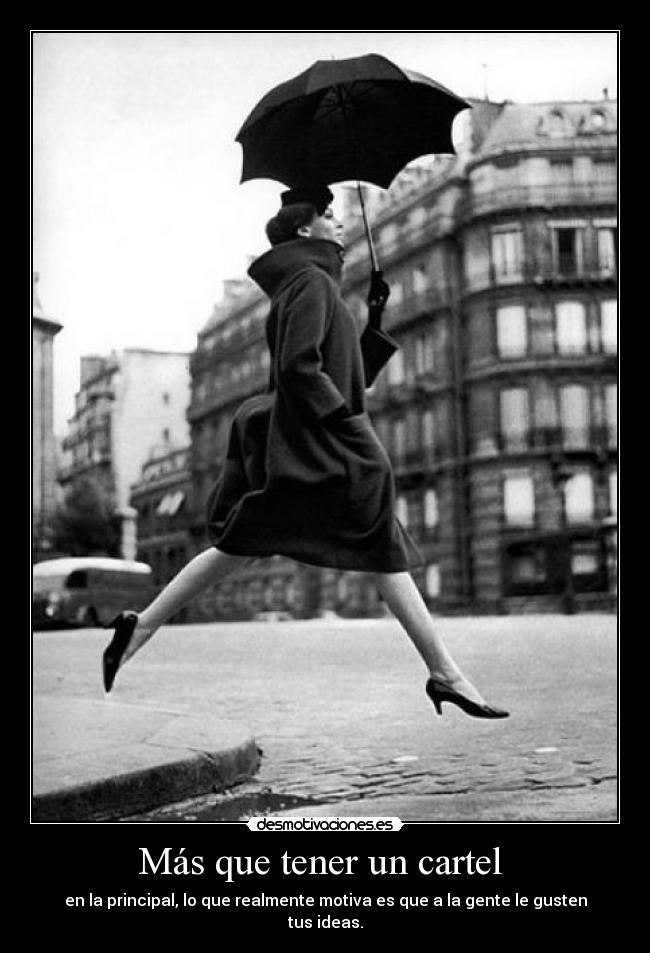 Más que tener un cartel  - 