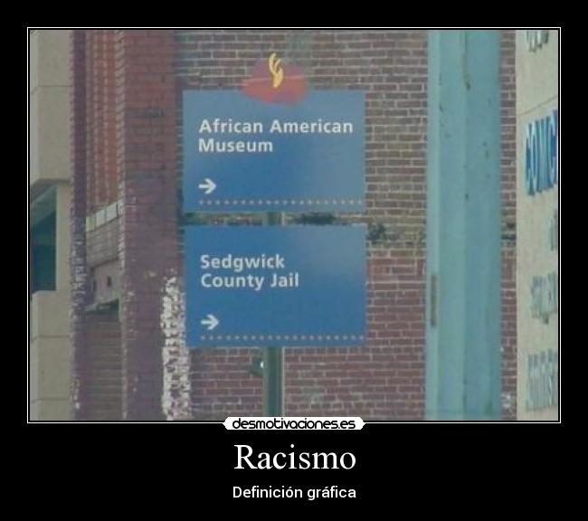 Racismo - Definición gráfica