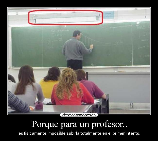 carteles profesor desmotivaciones