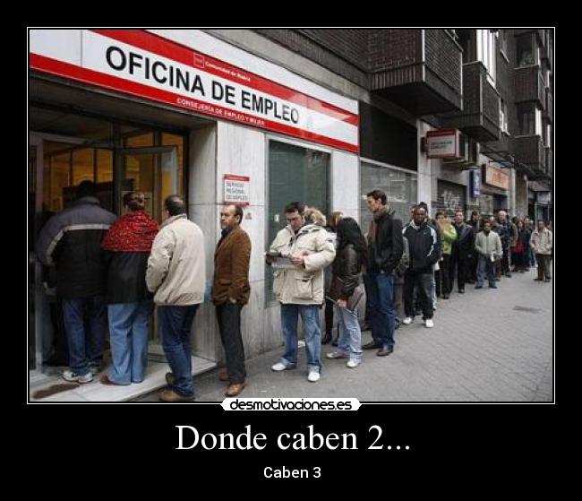 Donde caben 2... - Caben 3