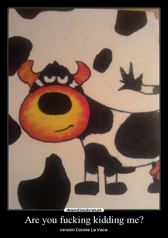 Are you fucking kidding me? - 