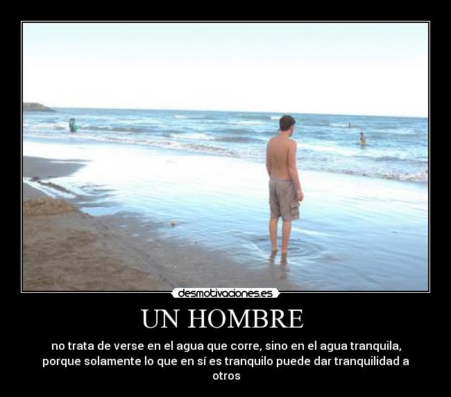 UN HOMBRE -
