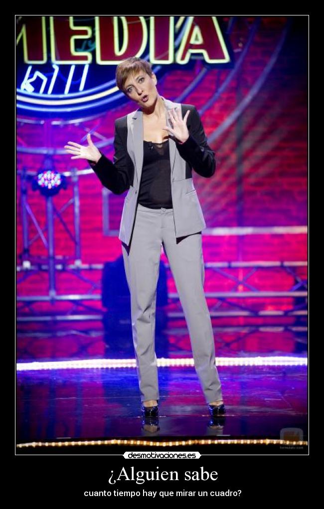 ¿Alguien sabe - cuanto tiempo hay que mirar un cuadro?