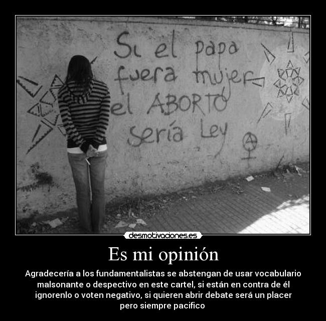 Es mi opinión - 