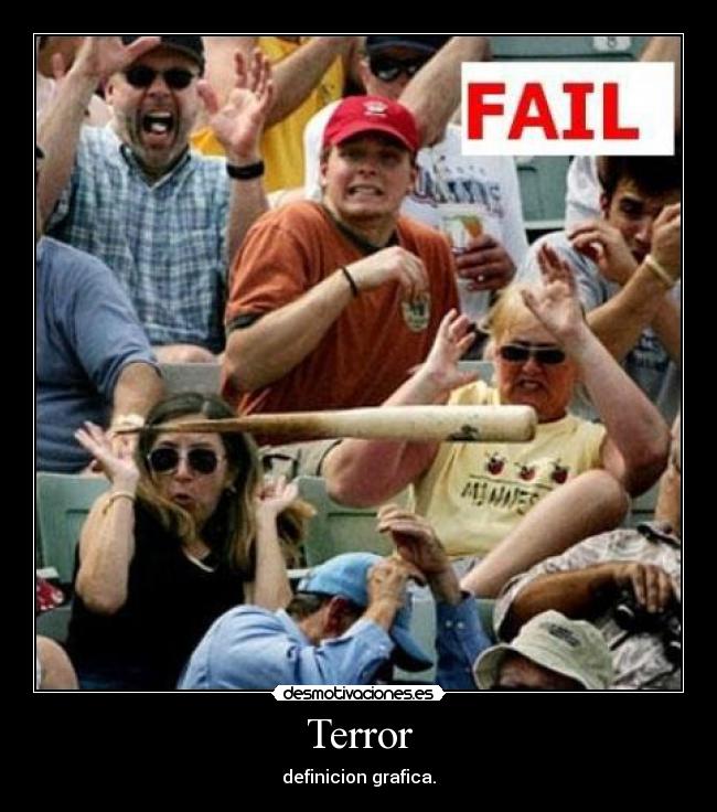 Terror - definicion grafica.
