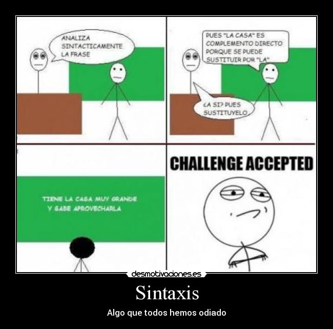 Sintaxis - 