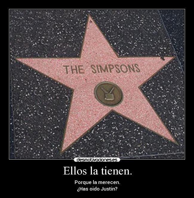 Ellos la tienen. - 