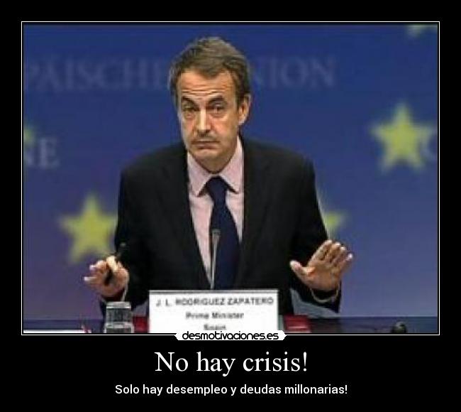 No hay crisis! - 