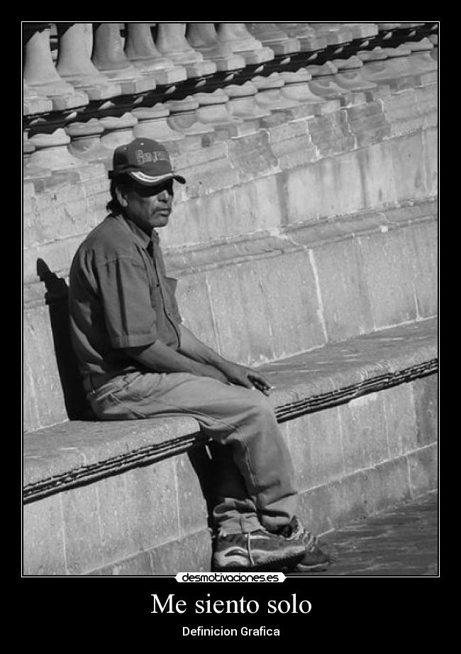 Me siento solo - Definicion Grafica
