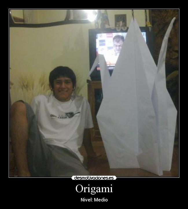 Origami - Nivel: Medio