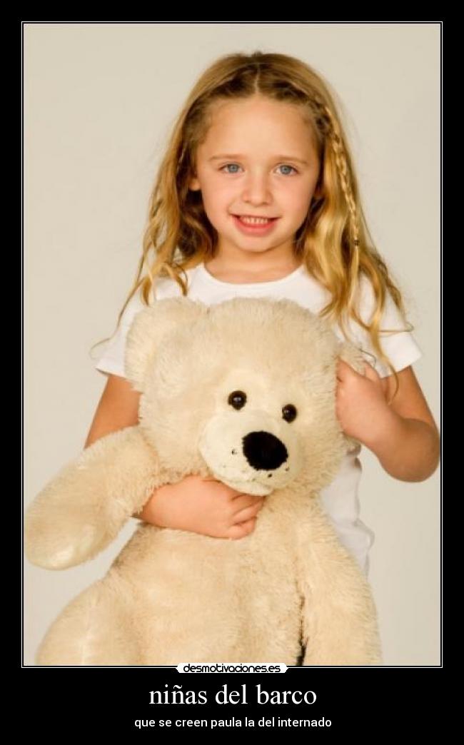 niñas del barco - que se creen paula la del internado
