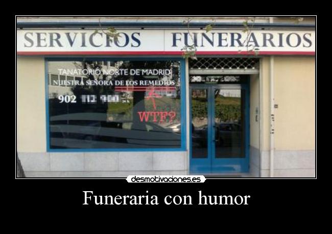 Funeraria con humor - 