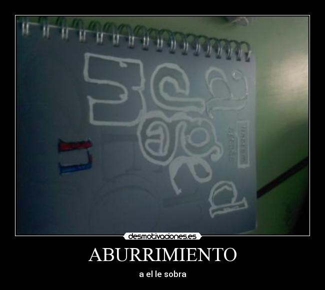 ABURRIMIENTO -