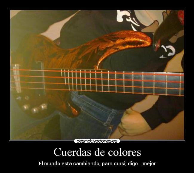 Cuerdas de colores - 