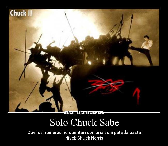 Solo Chuck Sabe - 