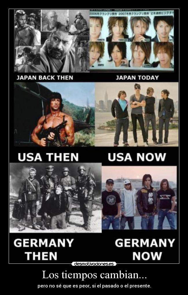 Los tiempos cambian... - 