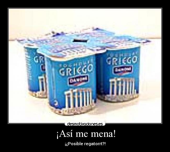 ¡Así me mena! - ¡¿Posible regatorrt?!