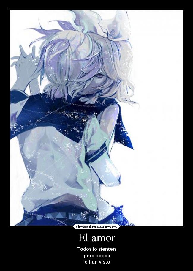 El amor -