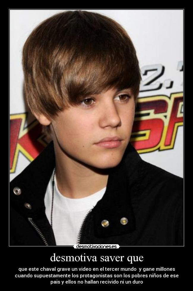 desmotiva saver que -