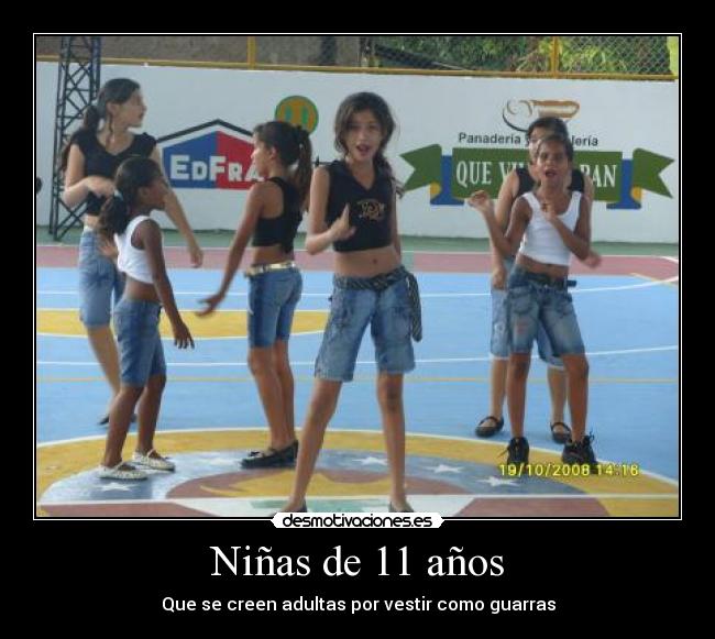 Niñas de 11 años -