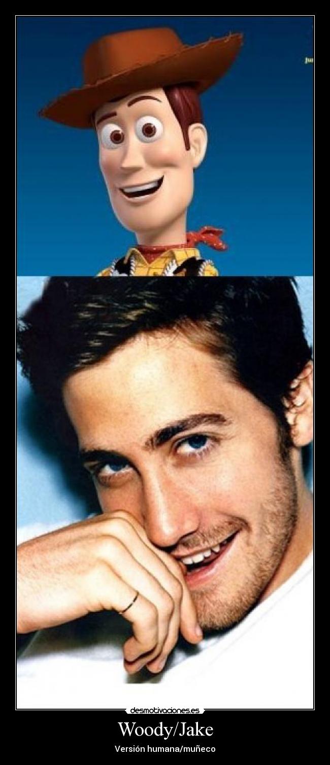 Woody/Jake - Versión humana/muñeco