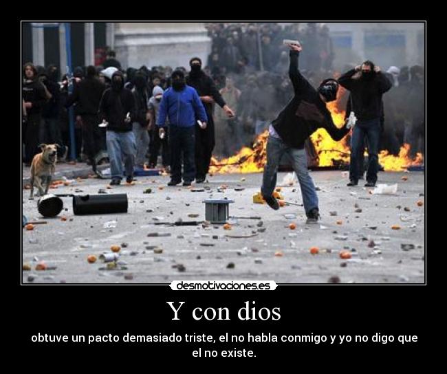 Y con dios -