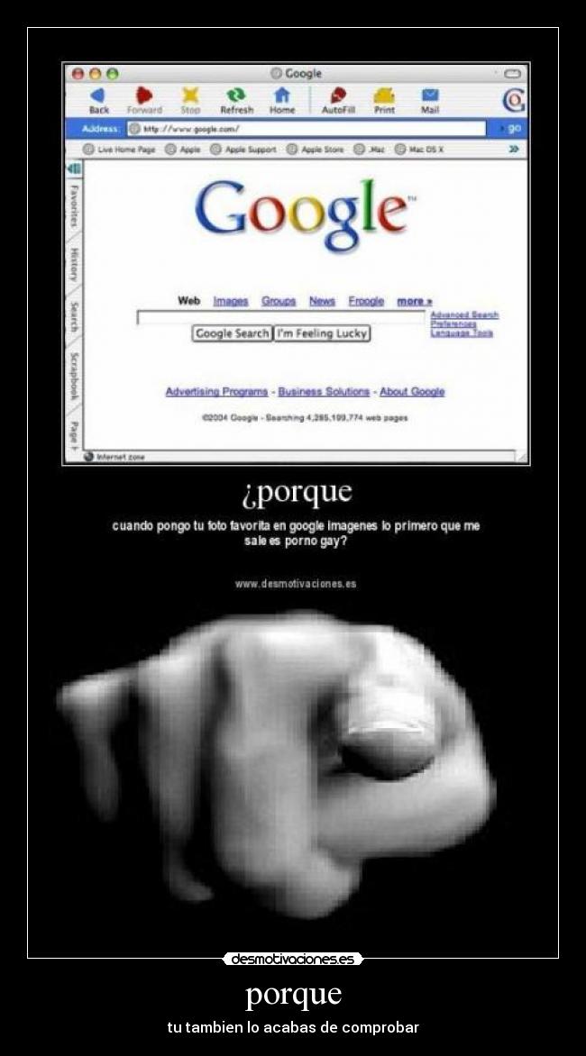 porque - tu tambien lo acabas de comprobar