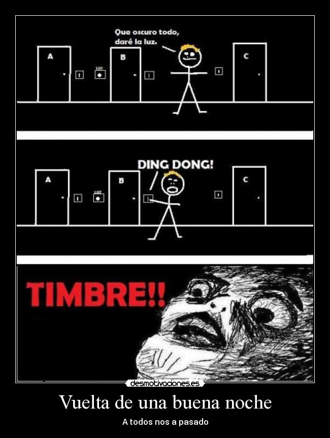 Vuelta de una buena noche - A todos nos a pasado