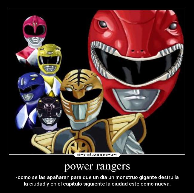 power rangers - 