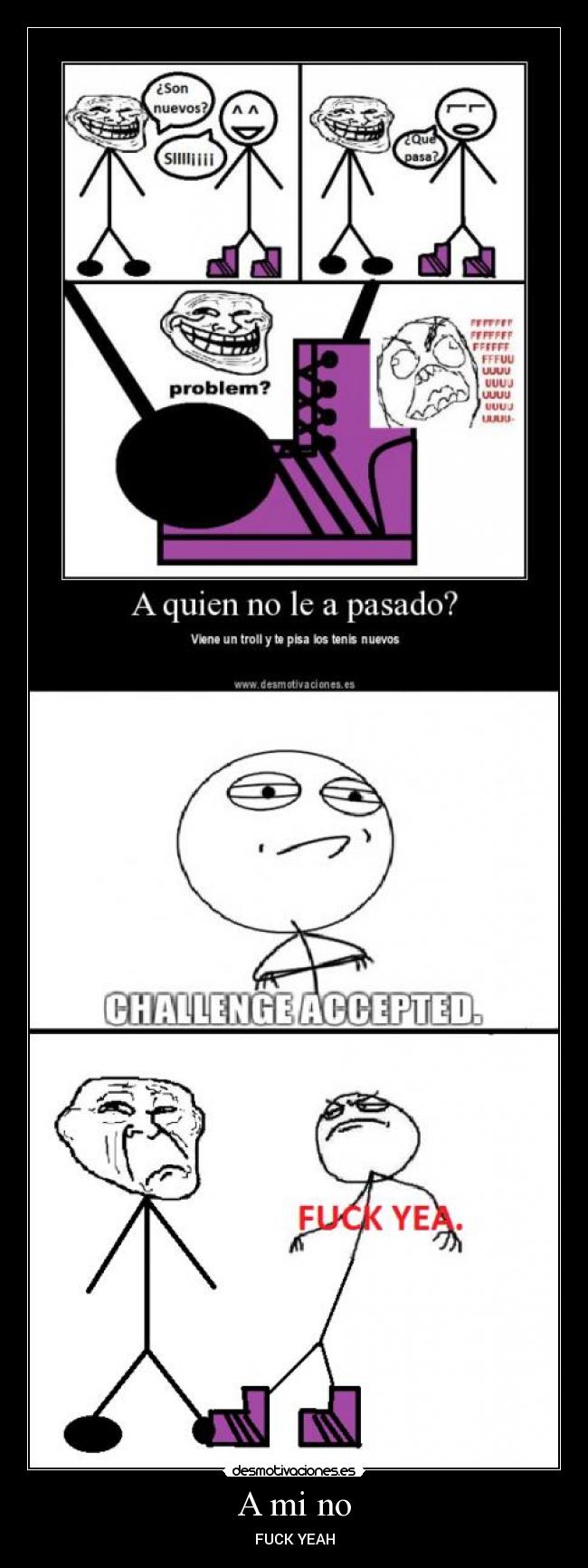 A mi no - FUCK YEAH
