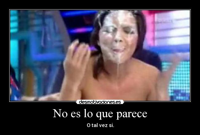 No es lo que parece -