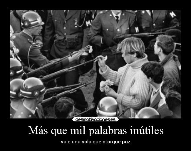 Más que mil palabras inútiles - 