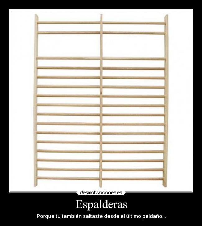 Espalderas -