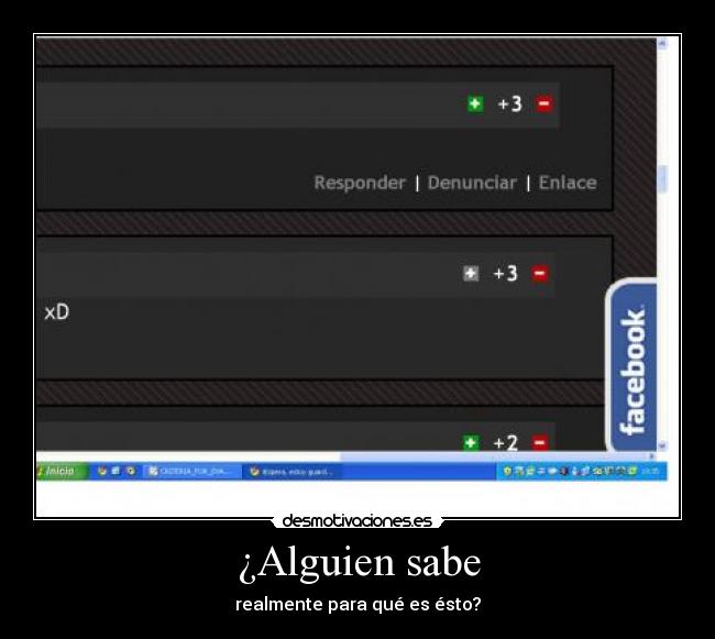 ¿Alguien sabe -