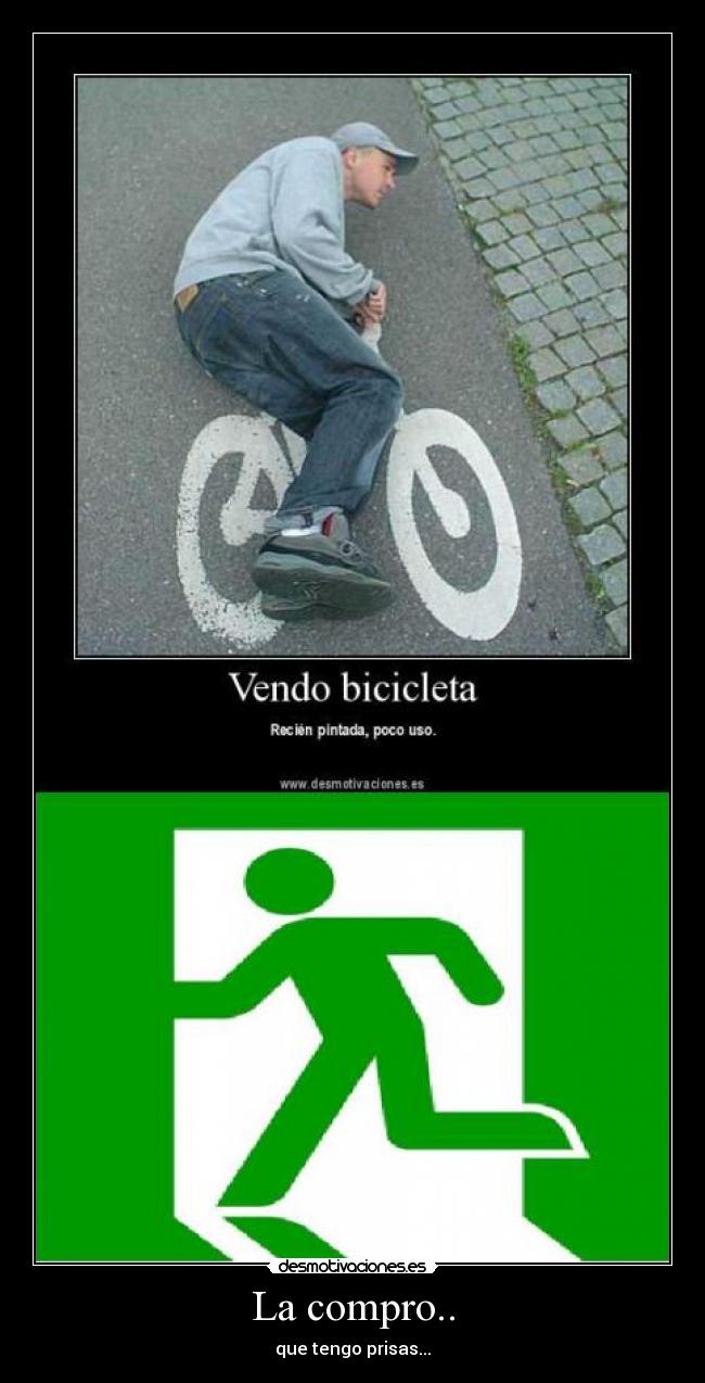 La compro.. -