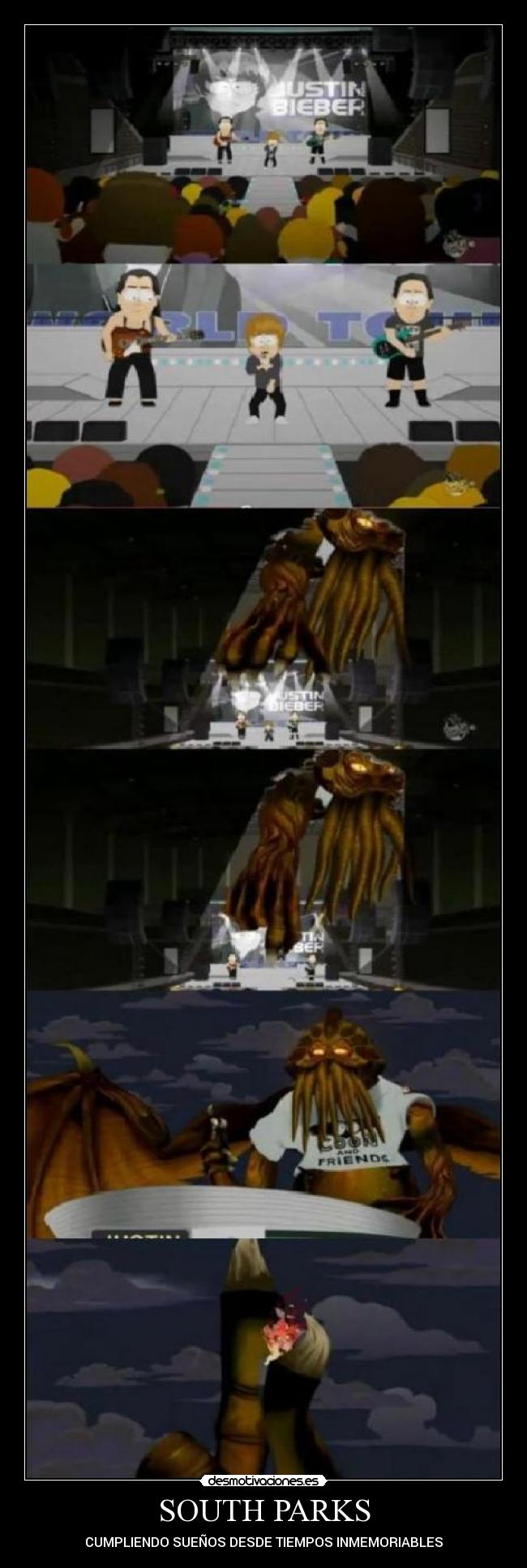 SOUTH PARKS - CUMPLIENDO SUEÑOS DESDE TIEMPOS INMEMORIABLES